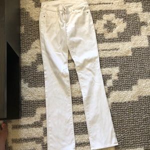 7 for all mankind white jeans